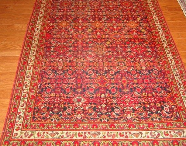 Roya Rugs One-of-a-Kind Fine Antique Persian Tribal Area Rug 5953