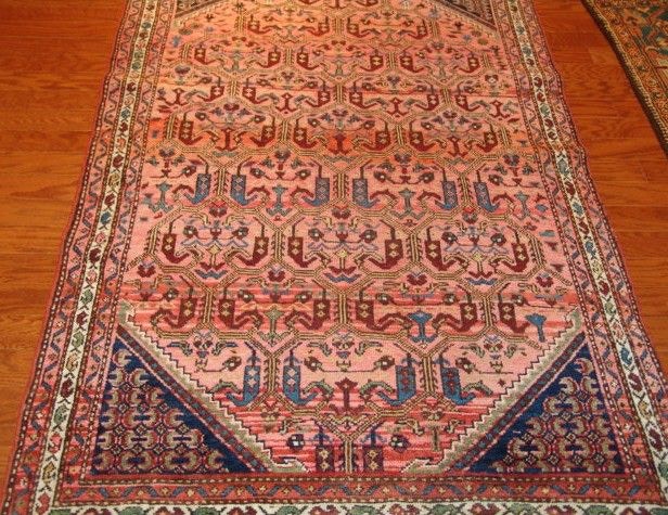 Roya Rugs One-of-a-Kind Fine Antique Persian Area Rug 6092