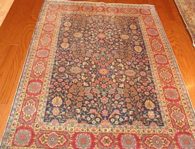 Roya Rugs One-of-a-Kind Fine Unique Antique Turkish Hereke;Signed:Hereke 6137-H