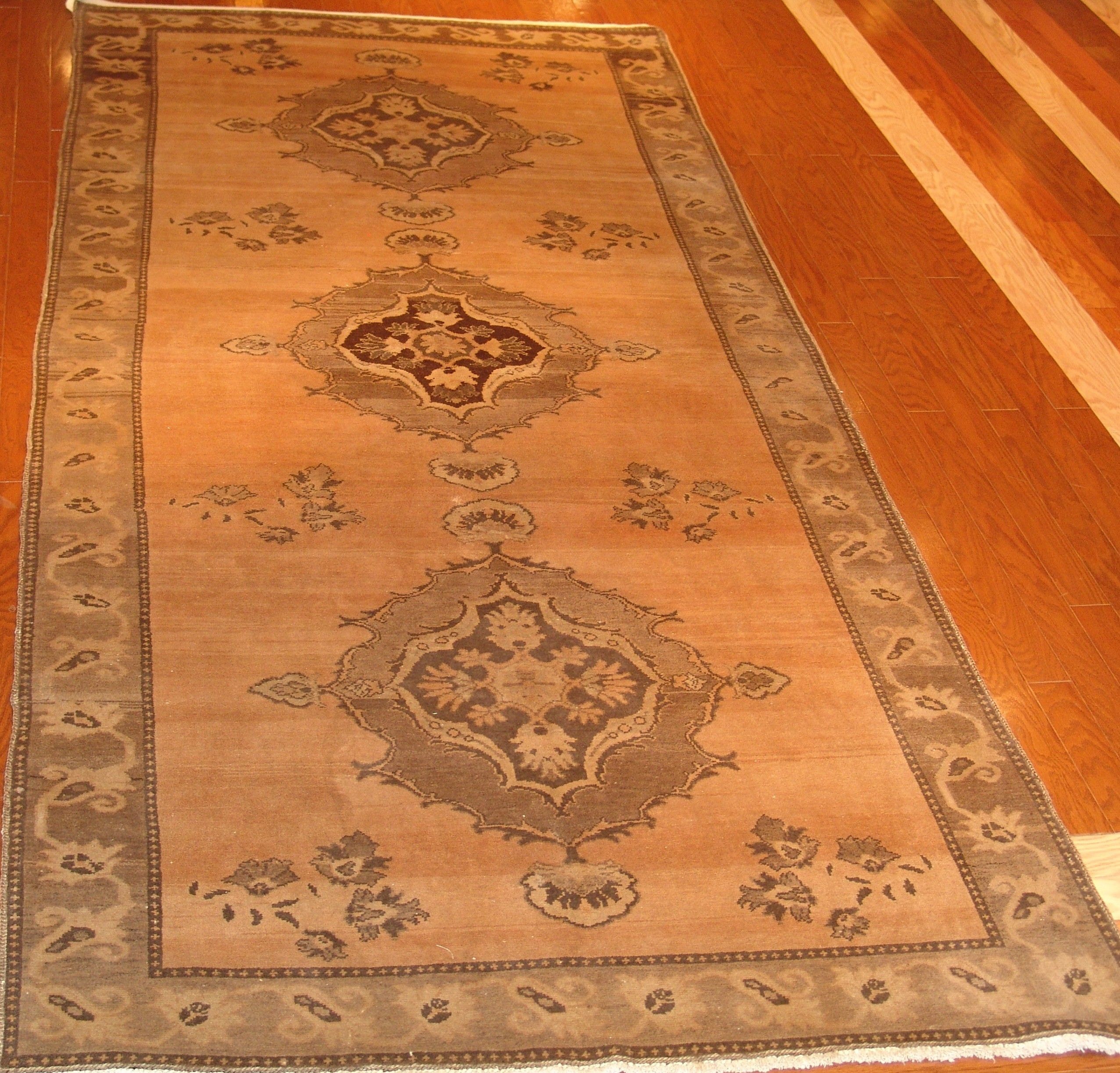 Roya Rugs One-of-a-Kind Fine Antique Turkish Area Rug 6155