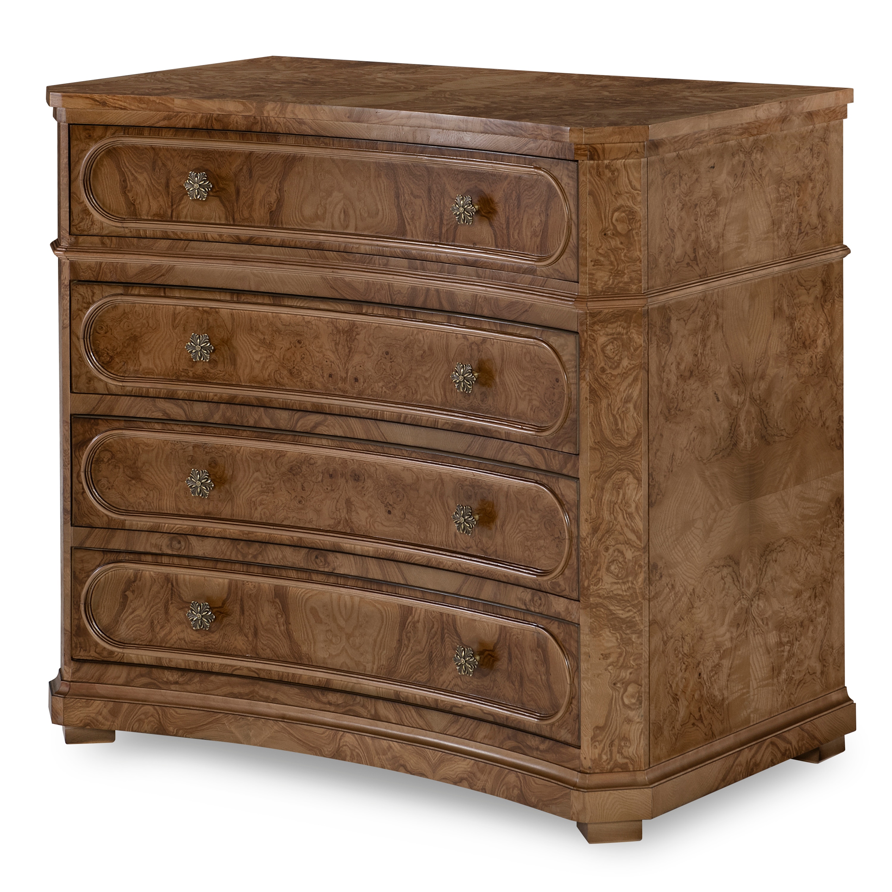 Ambella Home Overton Burl Chest Clear Coat 71021-830-001