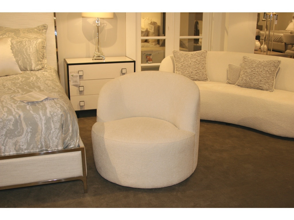 Good's Furniture Outlet Living Room Plush Elle Swivel Chair by