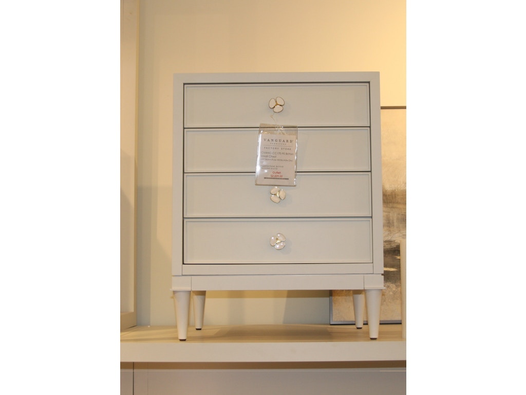 Vanguard Furniture Factory Store Make it Yours Britton Small Chest by Vanguard CC17E-PE