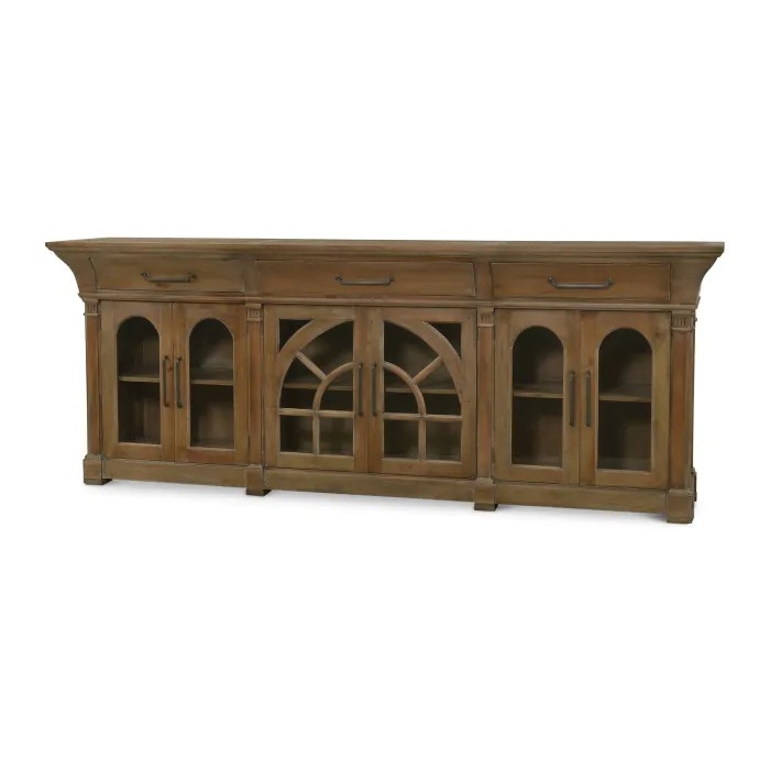 Heritage Furniture Gallery Lambeth Credenza in Straw Wash by Bramble 76355STW