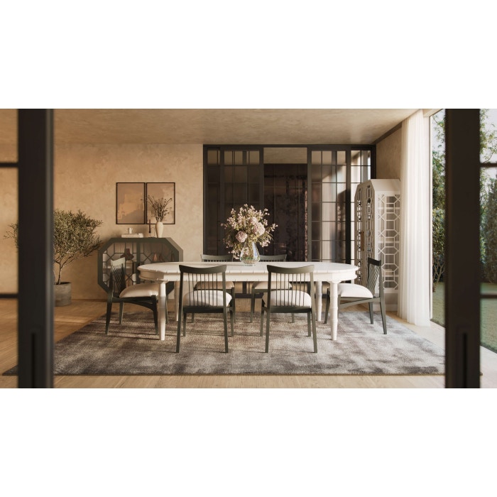 Heritage Furniture Gallery Grosvenor Oval Extension Dining Table by Bramble Furniture 76750