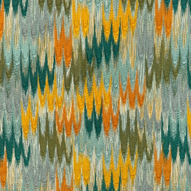 Brunschwig & Fils by Resource Design Duval EMB - Teal/Topaz 8023142-354-0