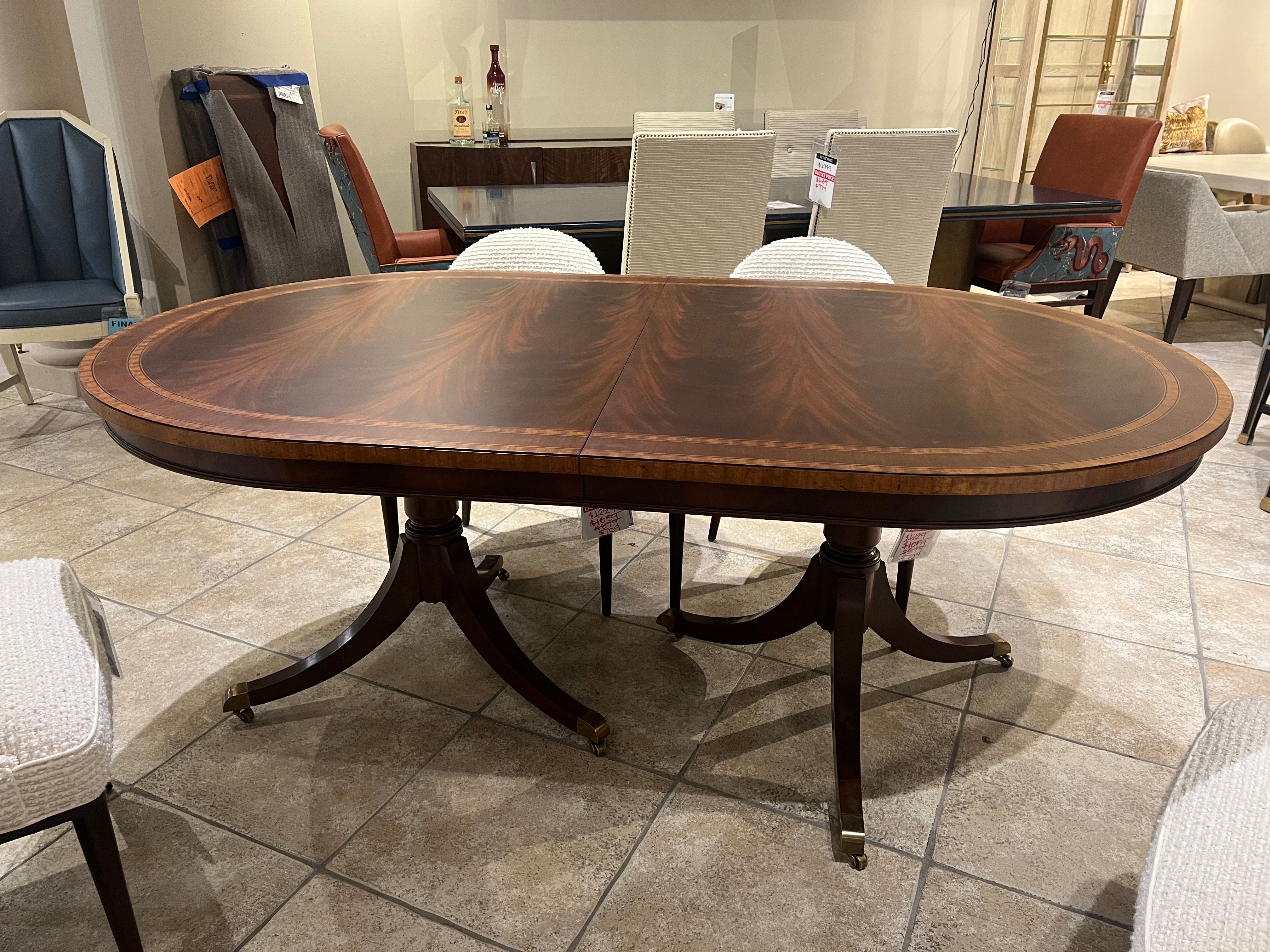 Maitland-Smith Factory Outlet Cardiff Dining Table 89-0702/30,40,50