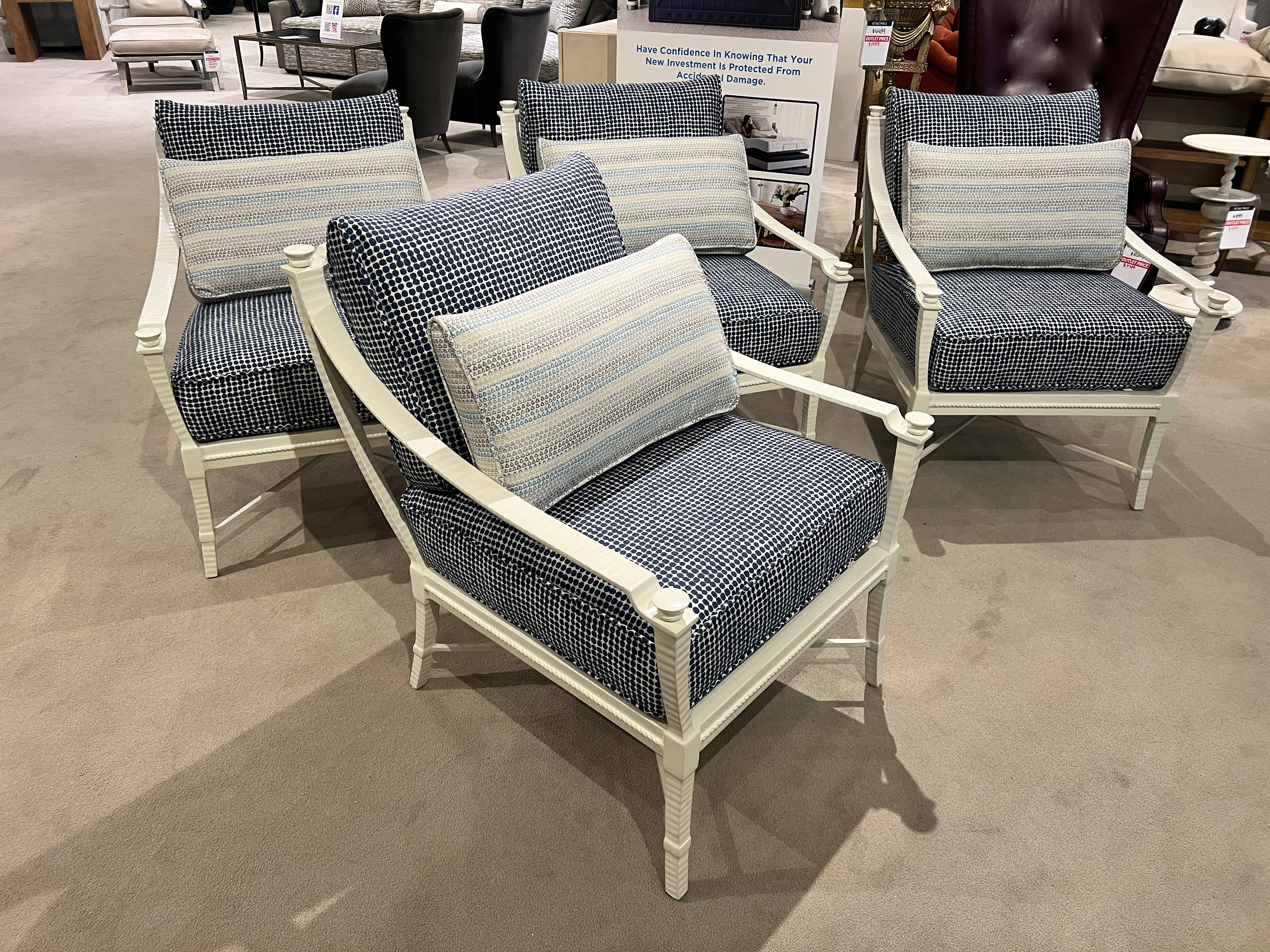 Century Furniture Factory Outlet Outdoor Lounge Chair D12-14-9/10