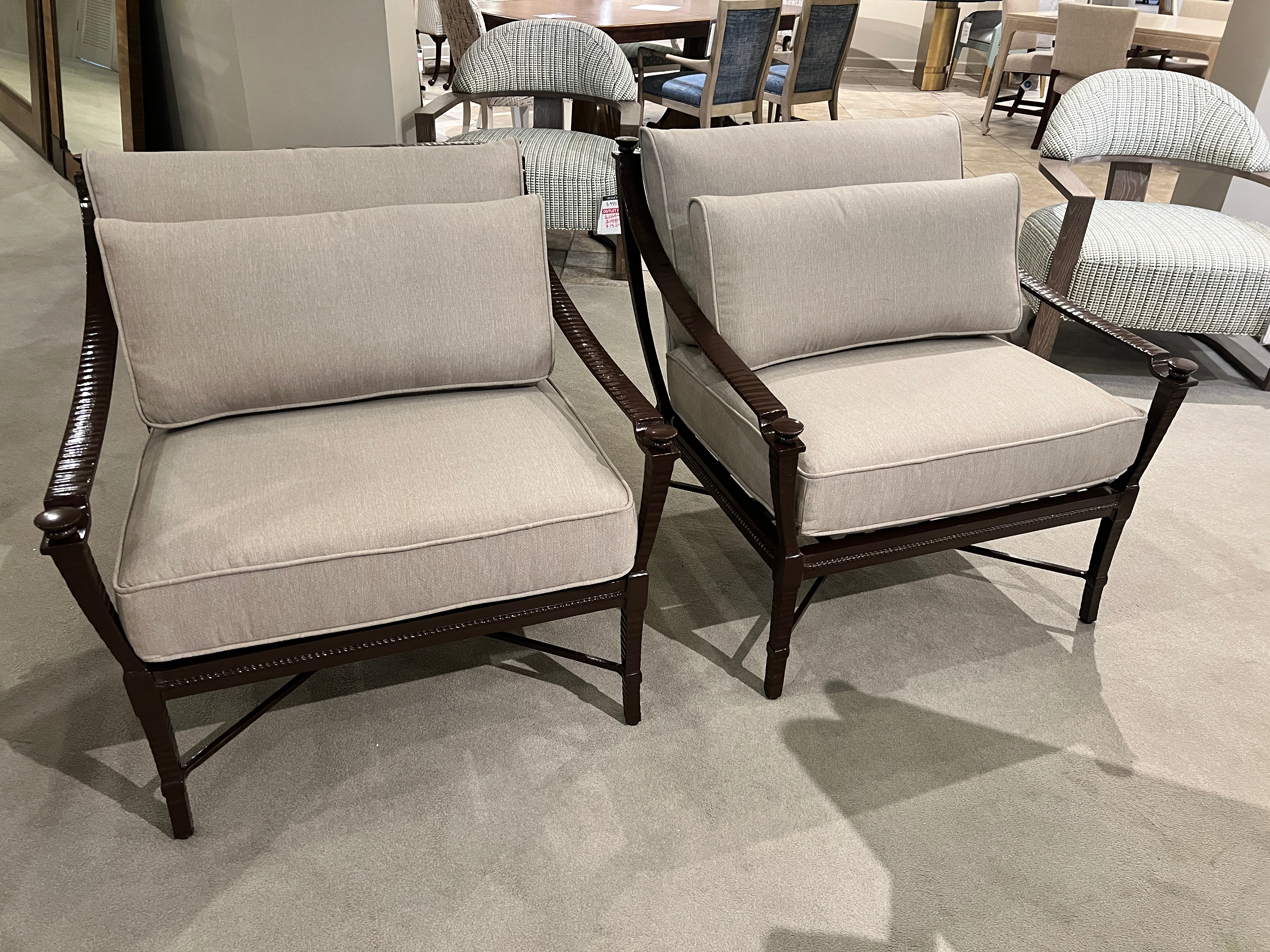 Century Furniture Factory Outlet Outdoor Royal Lounge Chair D12-16-9/40