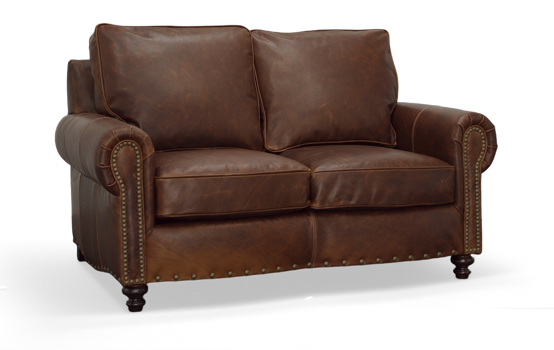 American Classics Leather Hampton Leather Loveseat 959-02