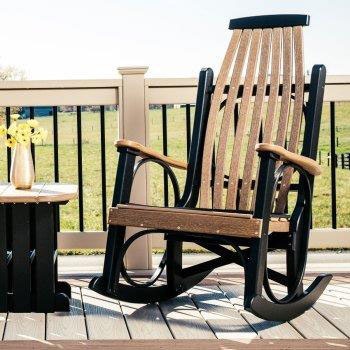 amish polywood rocking chairs