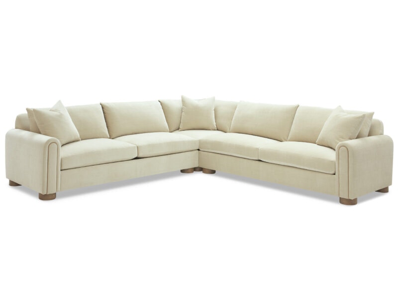Massoud 91 Series Sectional Arc-Sect