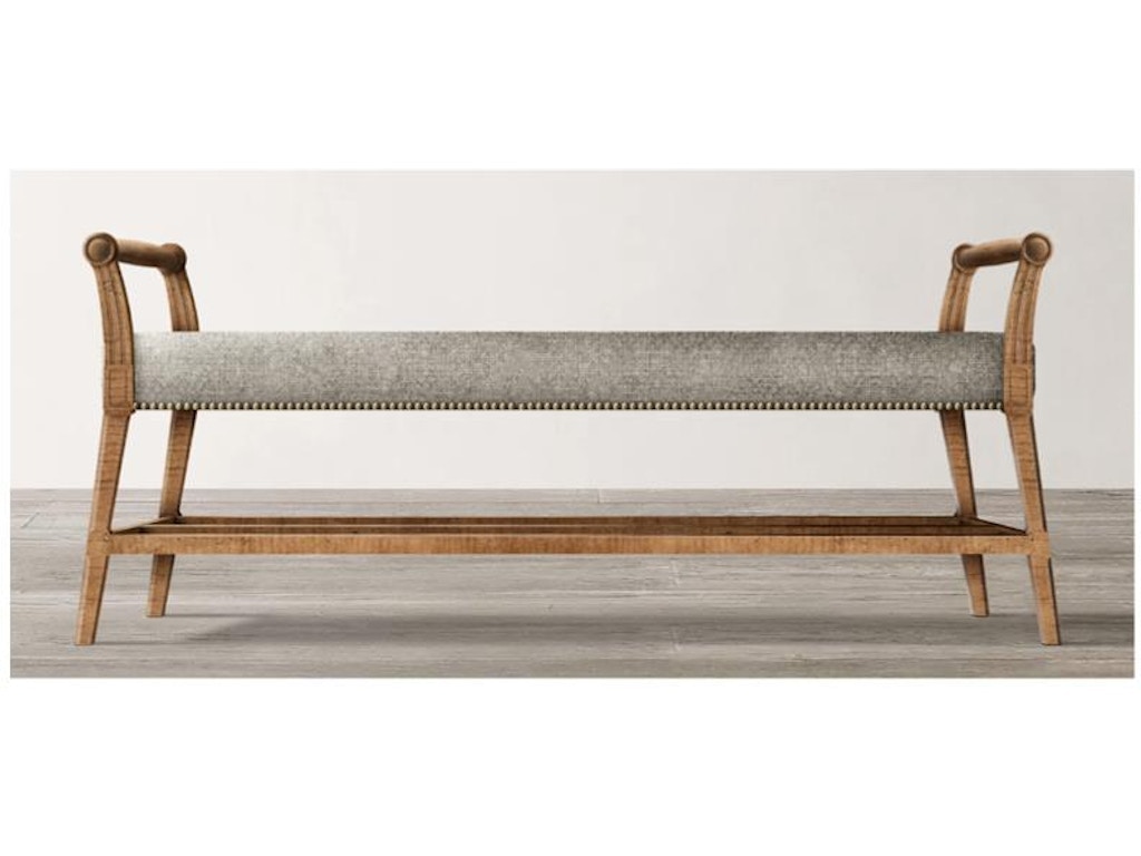 Goods Bed Bench w/Uphostered Seat G704-80
