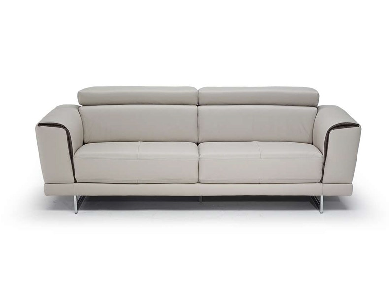 Natuzzi Editions by Reflections Gallery Leather Sofa B887