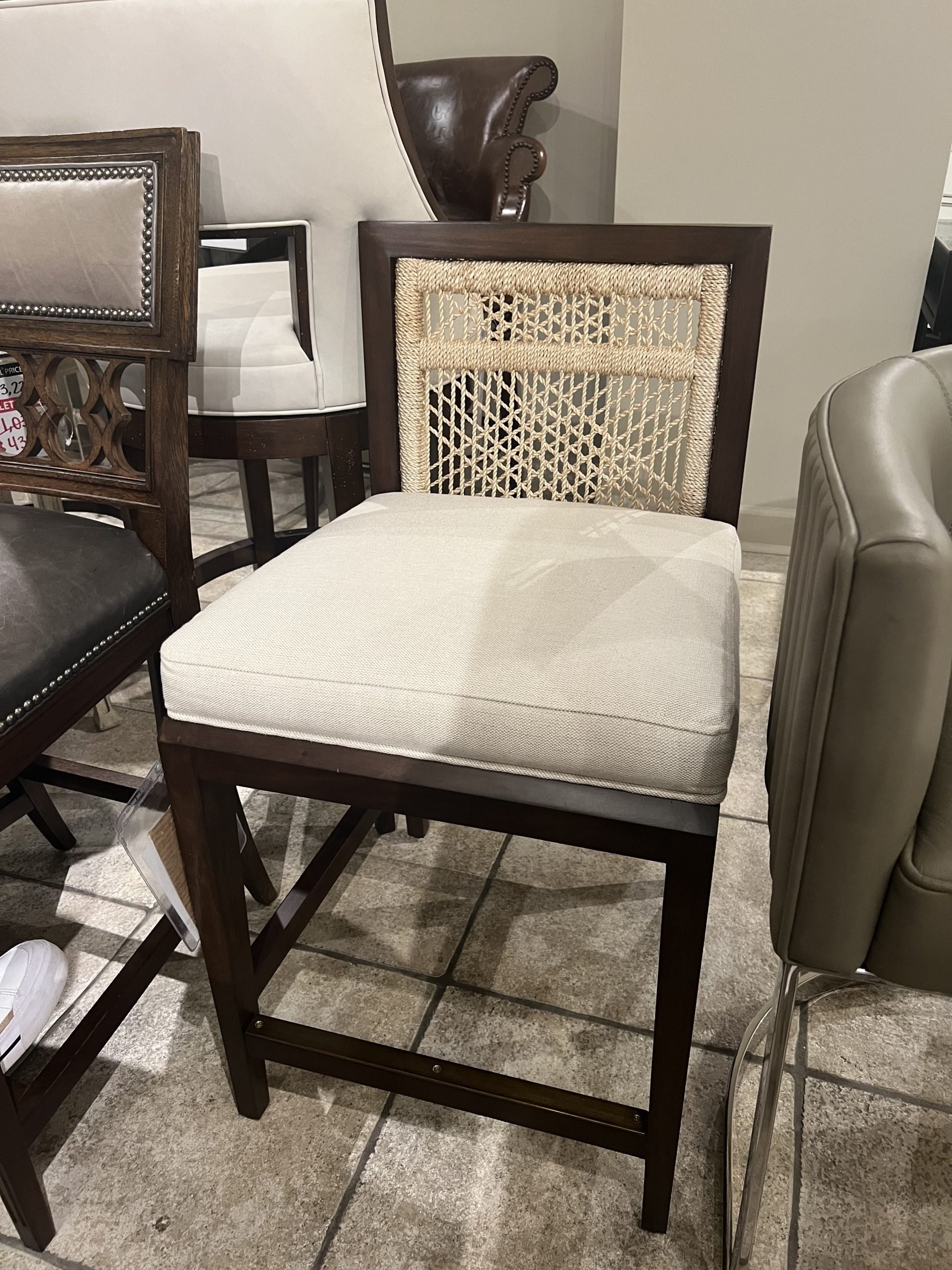 Century Furniture Factory Outlet Pasadena Counter Stool CT6017C-CN