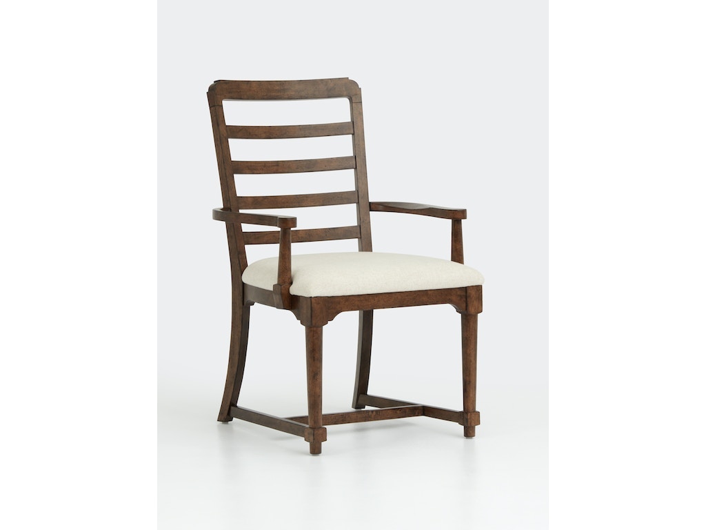 Goods Dining Arm Chair with Upholstered Seat G714-72