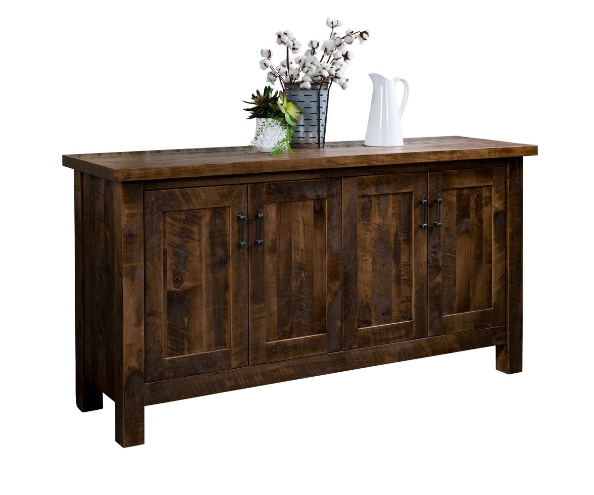 Amish Oak & Cherry Sideboard Cabinet Laredo-104