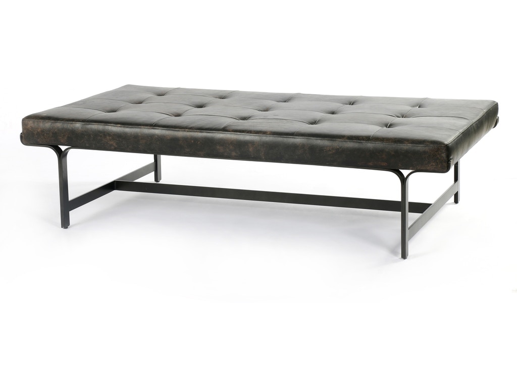 Four Hands Lindy Coffee Table-Rialto Ebony CIRD-294
