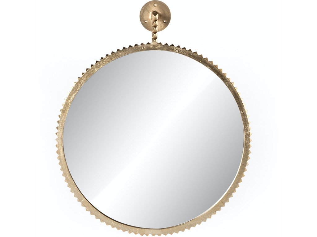 Four Hands Cru Large Mirror-Aged Gold ICAM-16