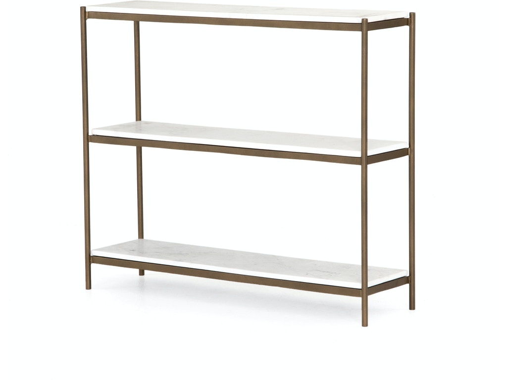 Four Hands Felix Small Console Table-Antique Brass IMAR-248