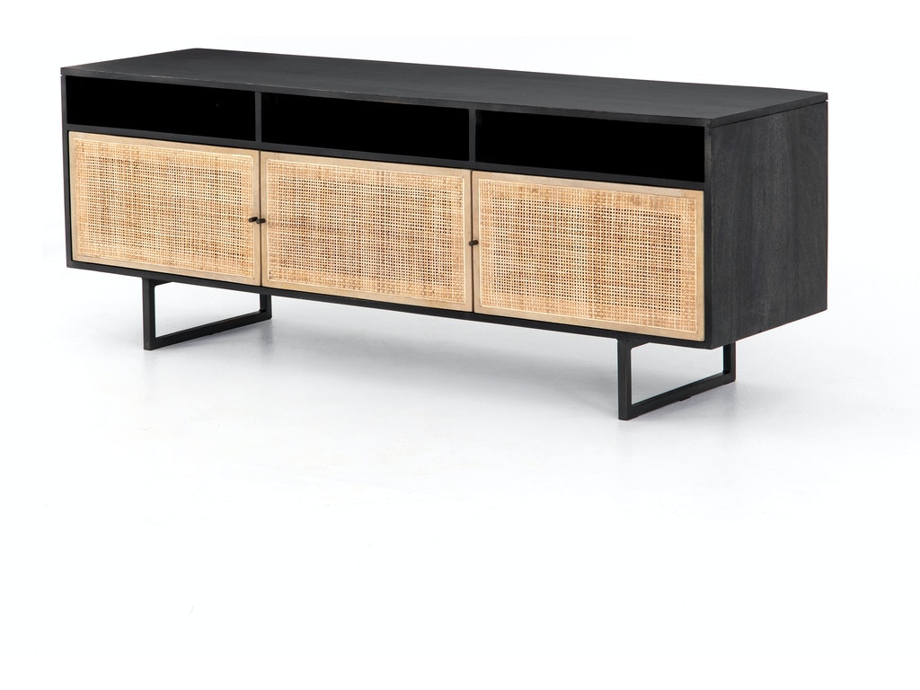 Four Hands Carmel Media Console-Black Wash IPRS-003A