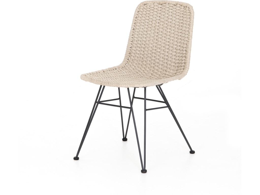 Four Hands Dema Outdoor Dining Chair-Natural JLAN-220A