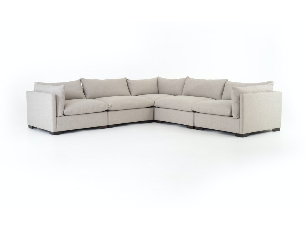 Four Hands Westwood 5-Pc Sectional-Bennett Moon UATR-S03-925