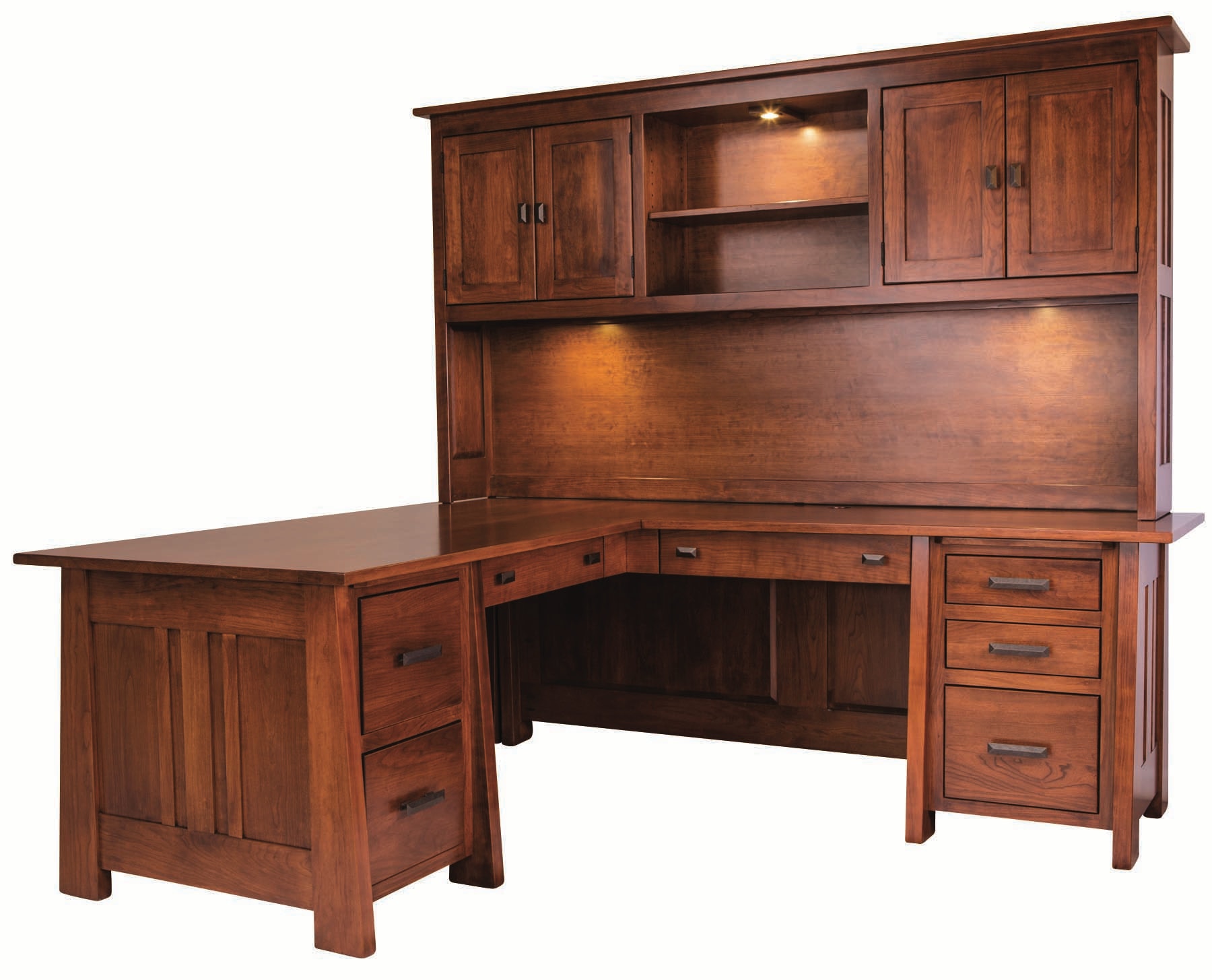 amish cherry desk