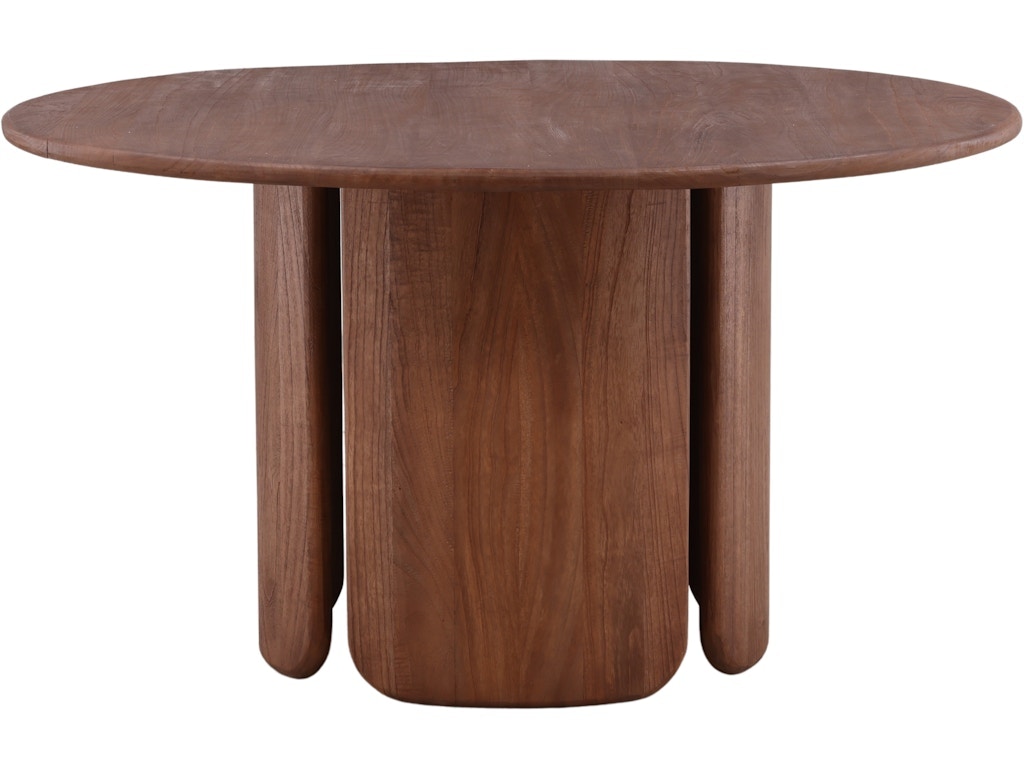 Dovetail Furniture Abelard Dining Table DOV37026-BRWN