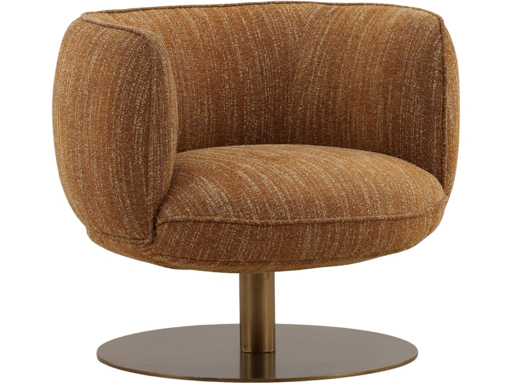 Dovetail Furniture Aisha Swivel Chair DOV24173-MSTD
