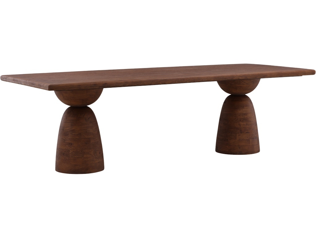 Dovetail Furniture Amberlyn Dining Table DOV46023-BRWN