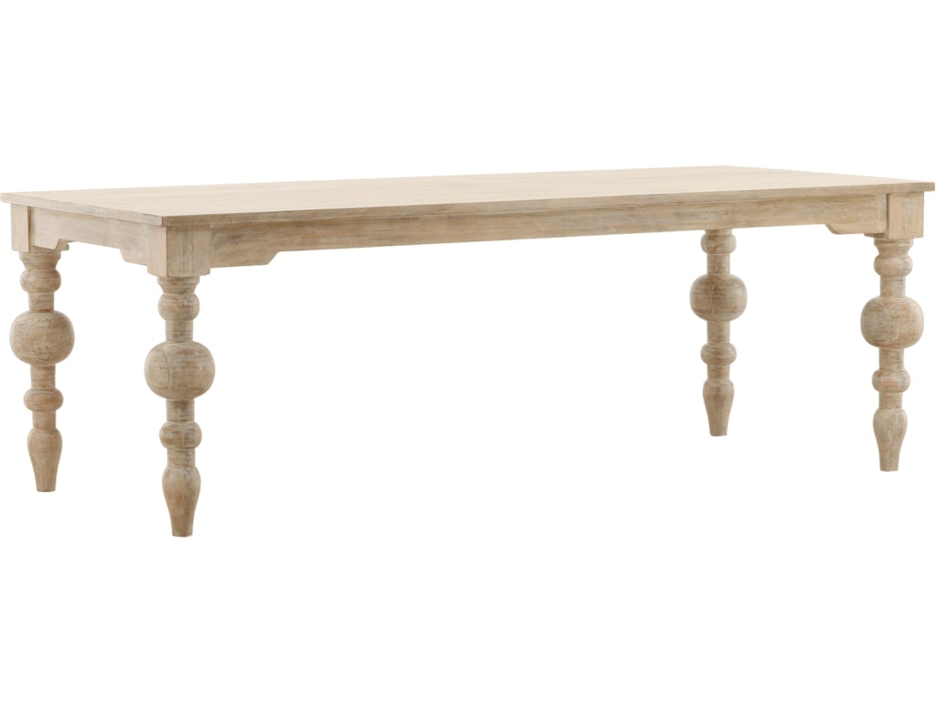 Dovetail Furniture Annette Dining Table DOV40084-WHTW