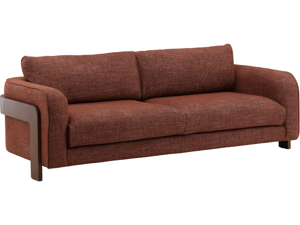 Dovetail Furniture Arianne Sofa DOV51021-RUST