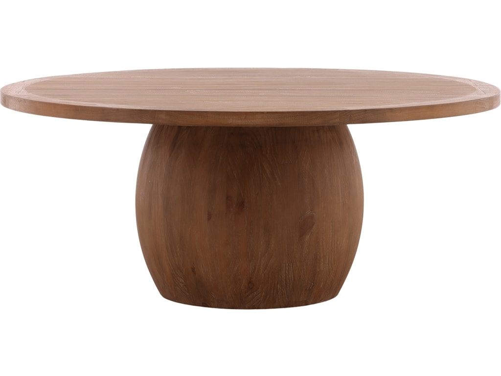 Dovetail Furniture Belize Dining Table DOV38027-BRWN