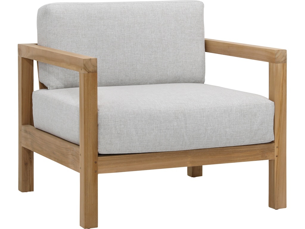 Dovetail Furniture Boe Outdoor Sofa Chair DOV7799-LTGY