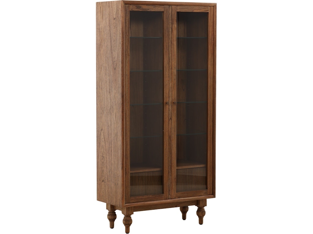 Dovetail Furniture Campbell Cabinet DOV11729-BRWN