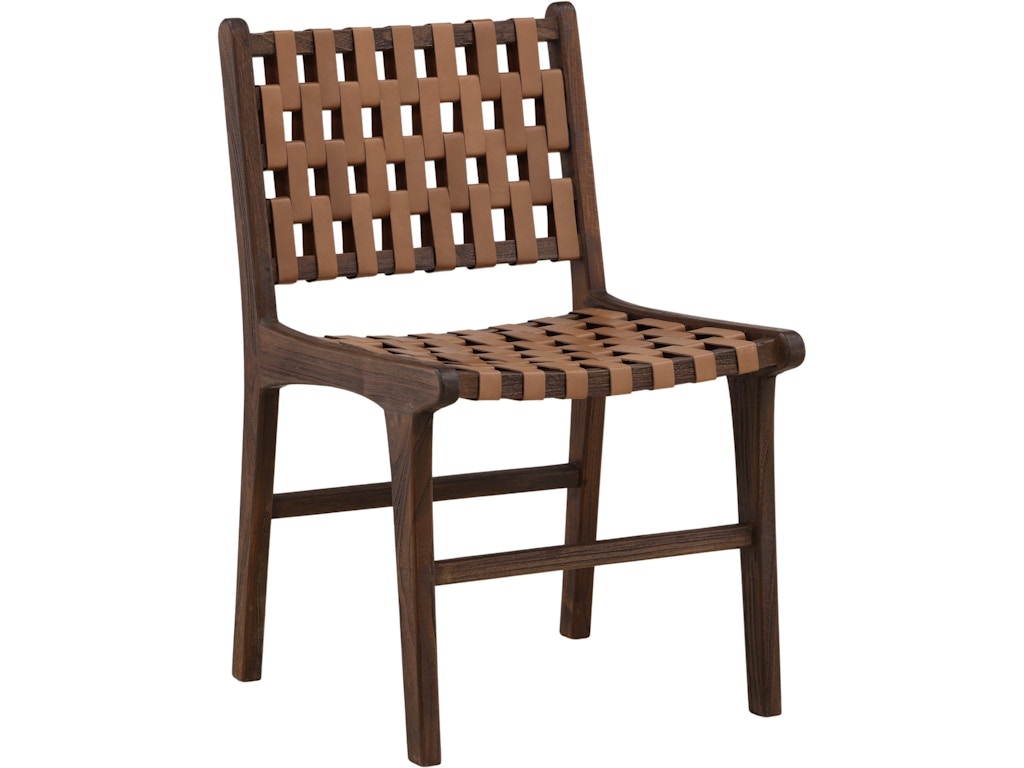 Dovetail Furniture Carden Dining Chair DOV83006-BRWN