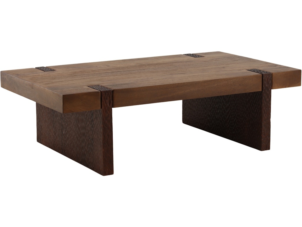 Dovetail Furniture Celestino Coffee Table DOV16590-BRWN