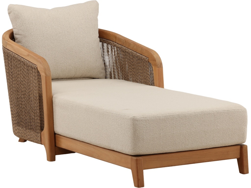 Dovetail Furniture Cian Outdoor Chaise DOV97003-SAND