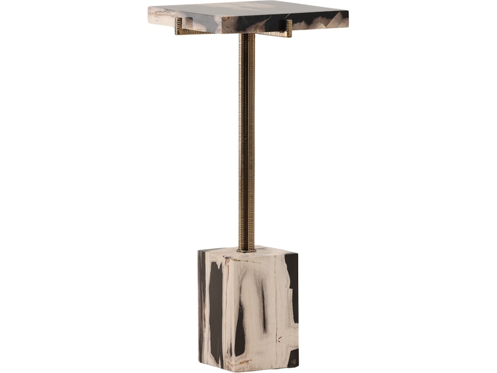 Dovetail Furniture Cyra Side Table DOV22062-BLCK