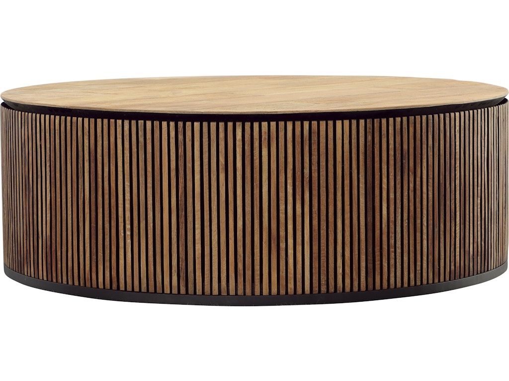 Dovetail Furniture Dabney Coffee Table WOR1008-TEAK-L