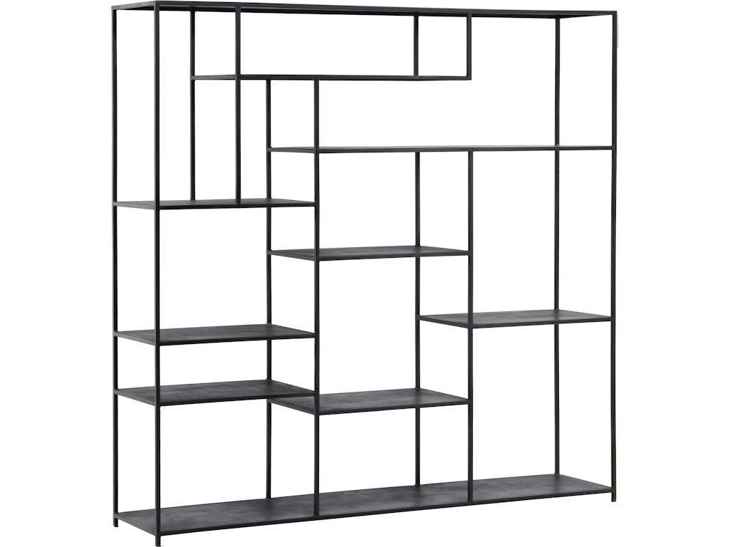 Dovetail Furniture Daren Bookcase DOV40013-BLCK