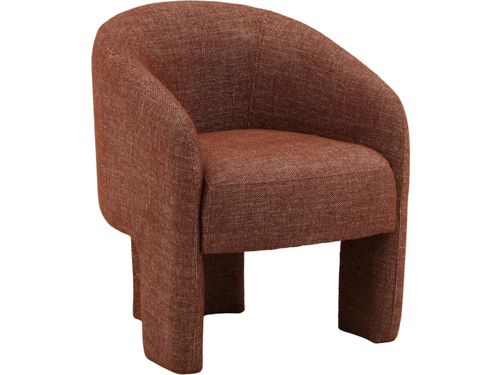 Dovetail Furniture Desi Dining Chair DOV51020-RUST