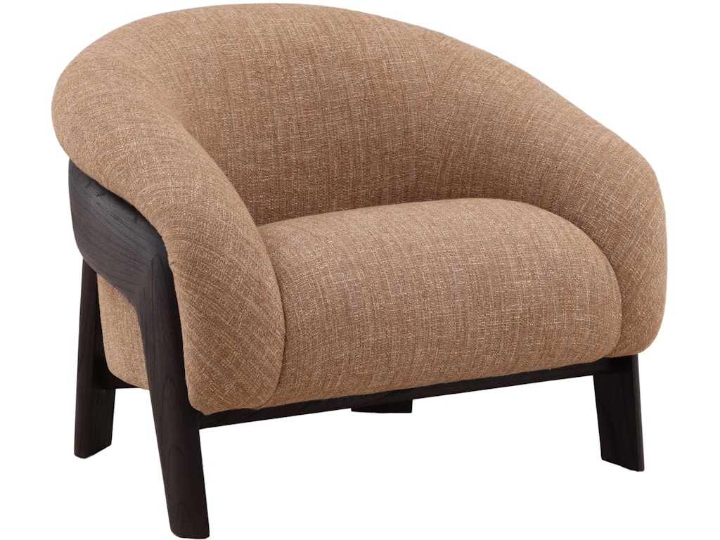 Dovetail Furniture Eris Occasional Chair DOV11717-BRWN