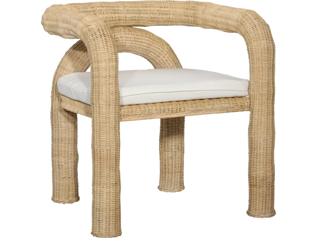 Dovetail Furniture Ernestine Occasional Chair DOV72000-WHNA