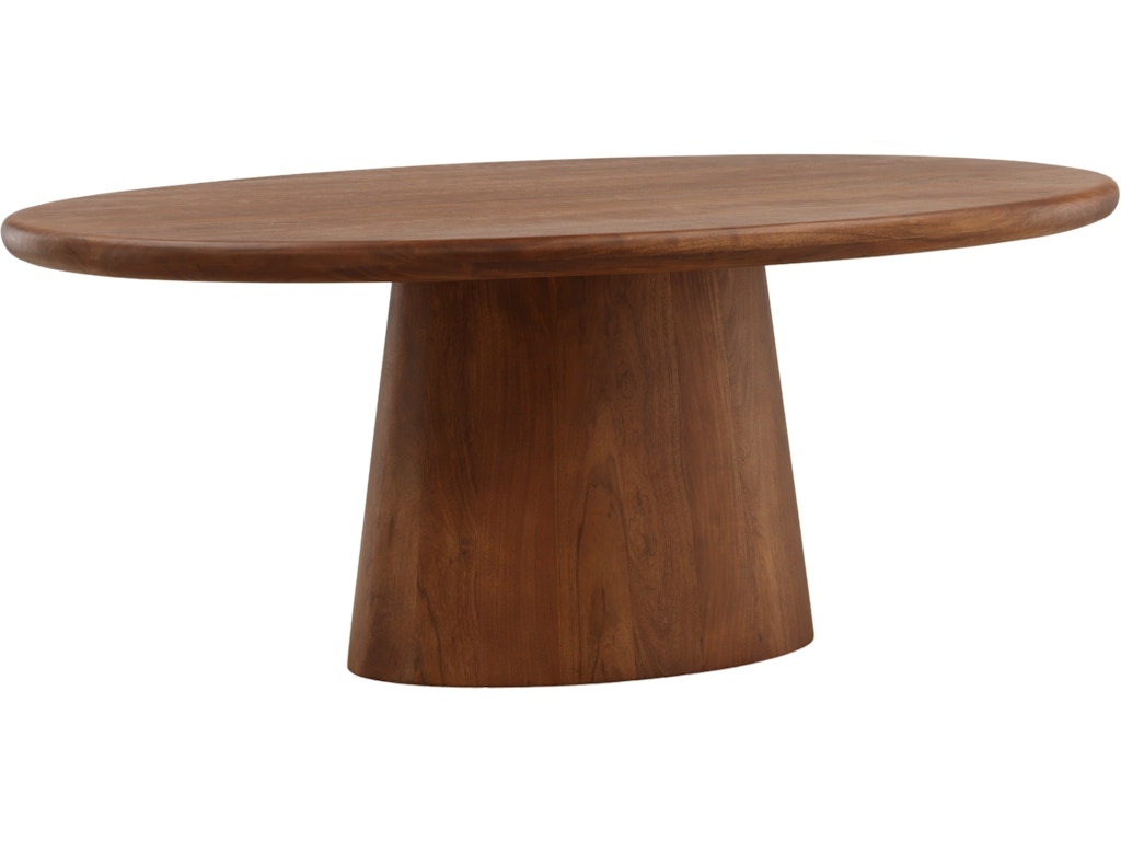 Dovetail Furniture Fenway Dining Table DOV76045-BRWN