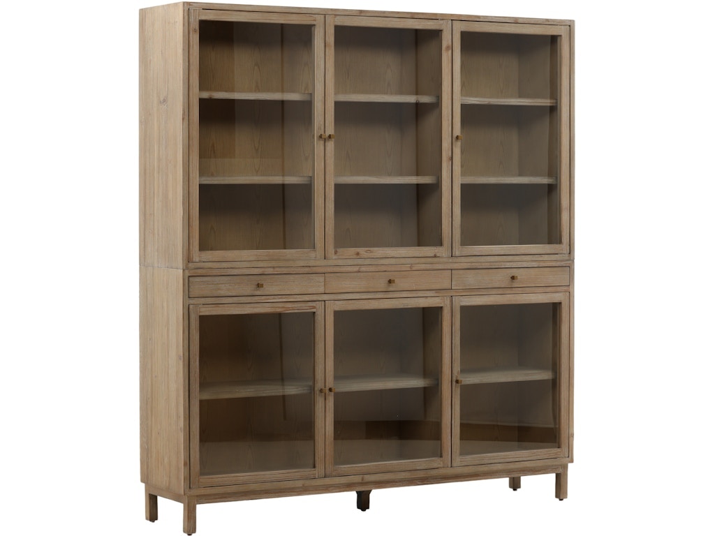 Dovetail Furniture Gael Cabinet DOV50089-BRWN
