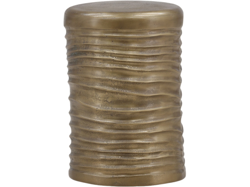 Dovetail Furniture Galen Side Table DOV78004-GOLD