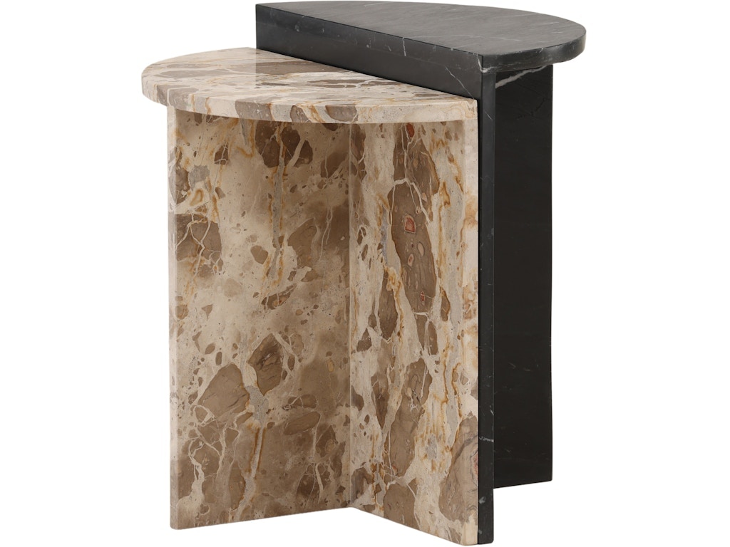 Dovetail Furniture Harrington Nesting Table Set of 2 DOV40120-BKCR