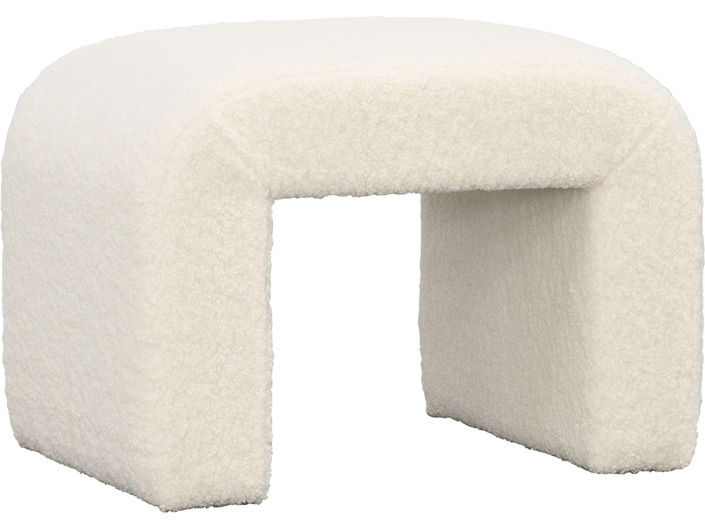 Dovetail Furniture Kenneth Bench Small DOV34029S-CREM